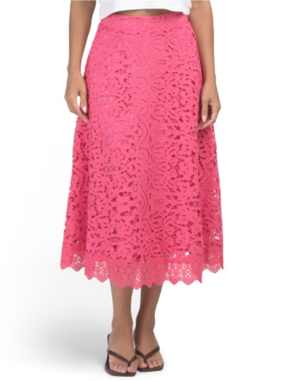 DALIA MACPHEE Lace Skirt